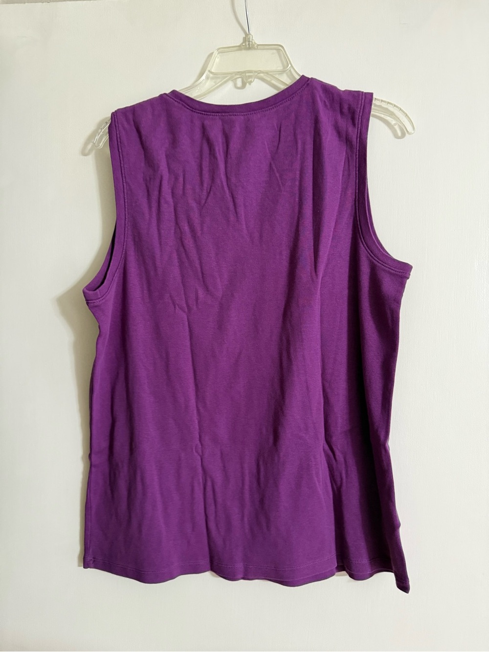 Eddie Bauer Women's Purple Sleeveless Tank Top